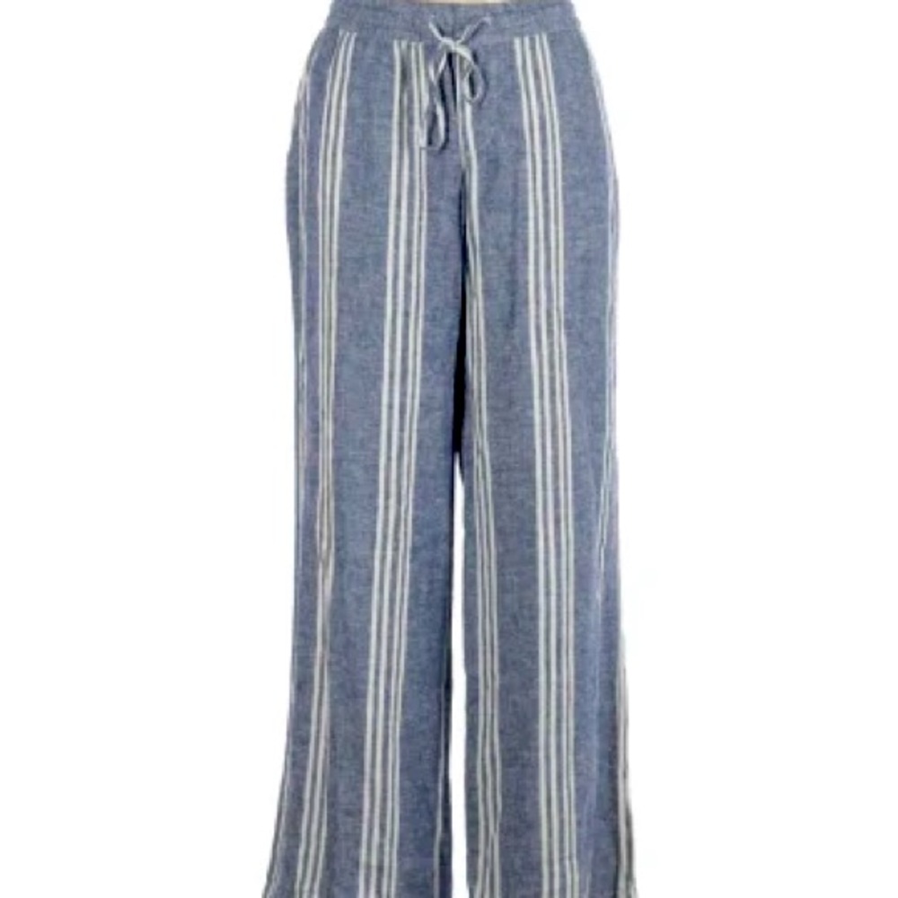 Old Navy Tie Waist Linen Pants